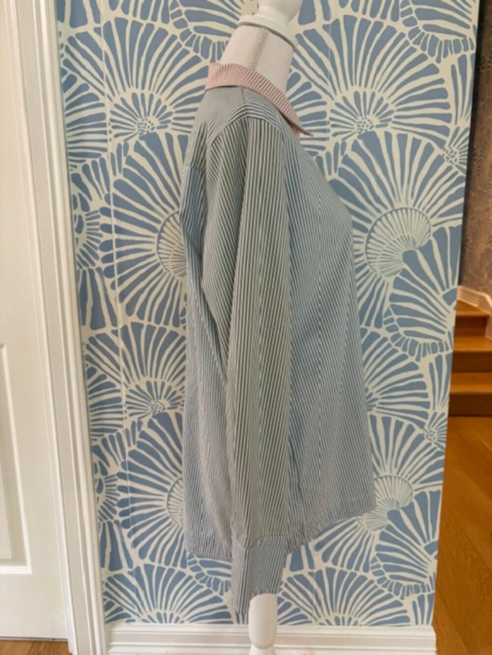 Anthropologie X 4SI3NNA Striped Megan Shirt Size Small - Picture 6 of 7